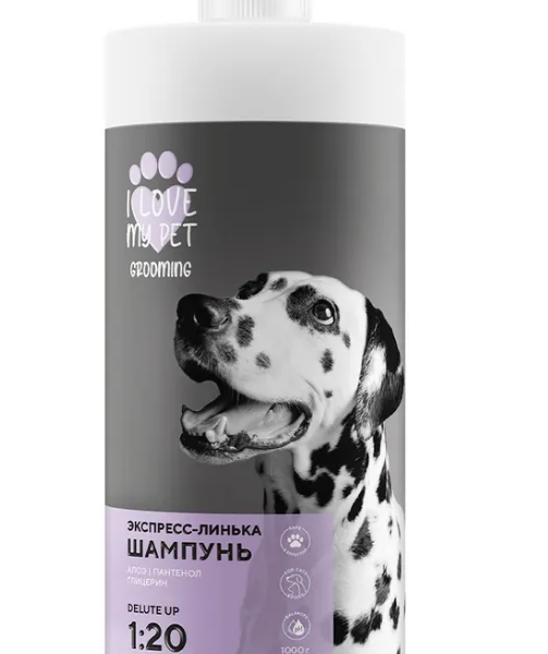 Шампунь для собак и кошек I LOVE MY PET для экспресс-линьки, 1л