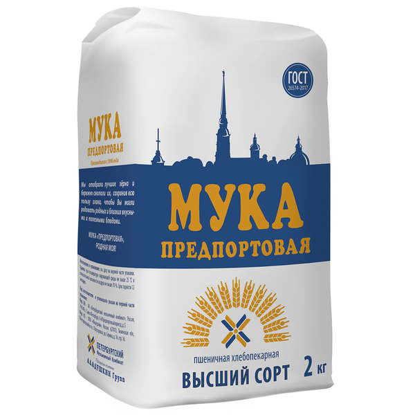 Мука Предпортовая Пшеничная высший сорт