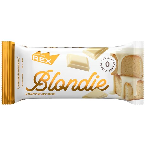 Пирожное протеиновое ProteinRex Blondie классическое 50 г