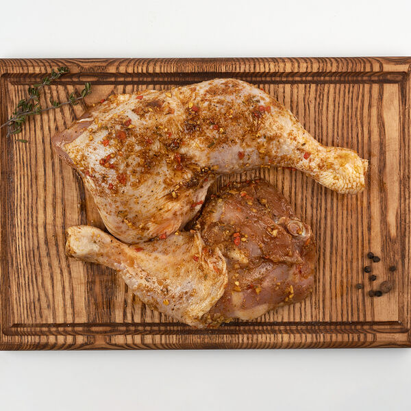 Окорочок куриный в маринаде спб