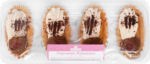

Пирожное Невские Берега Крымское 4х70 г