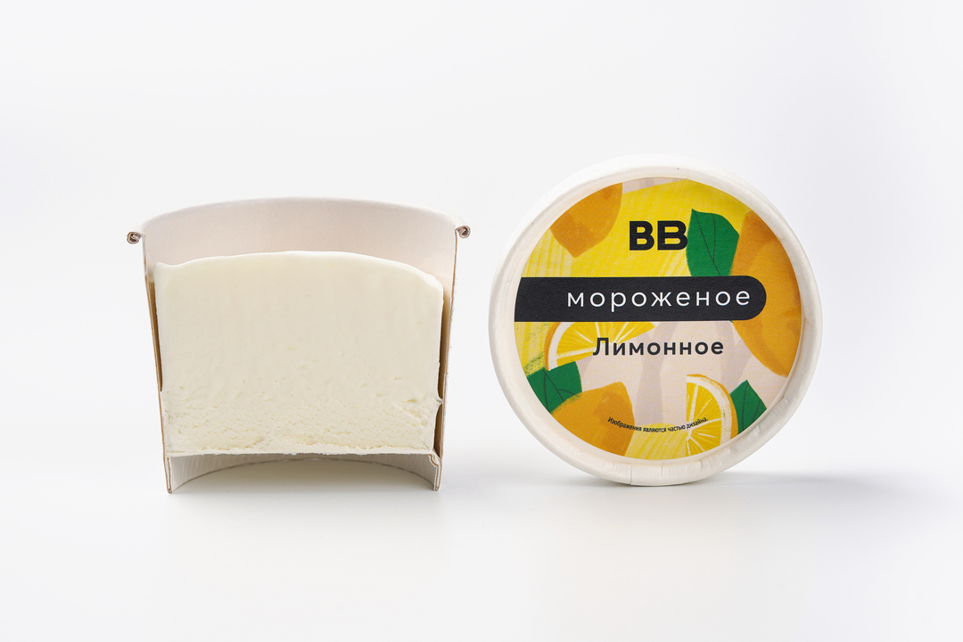 

Мороженое сливочное Лимонное