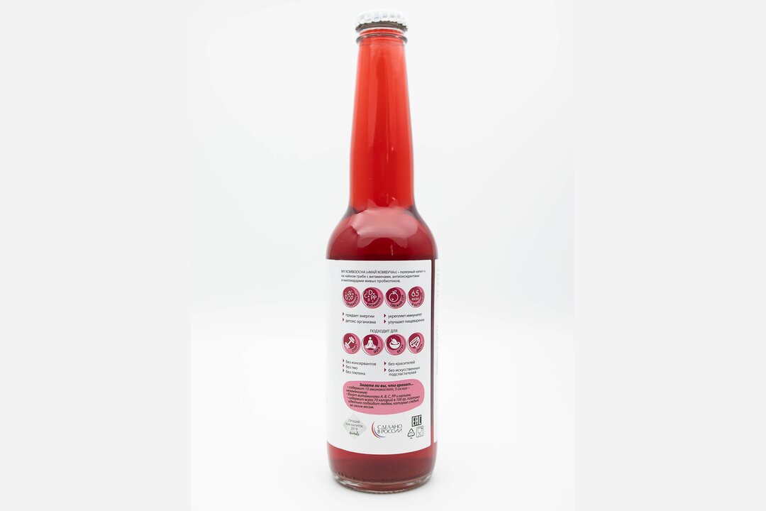 

Напиток негазированный Комбуча с гранатом безалкогольный ТМ My Komboocha (Май Комбуча)