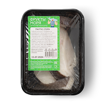 

Палтус стейк Фрукты моря, 450 г