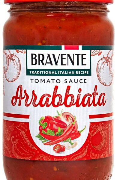 Соус томатный Bravente Arrabbiata 360г
