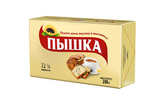 Маргарин Для Выпечки Пышка