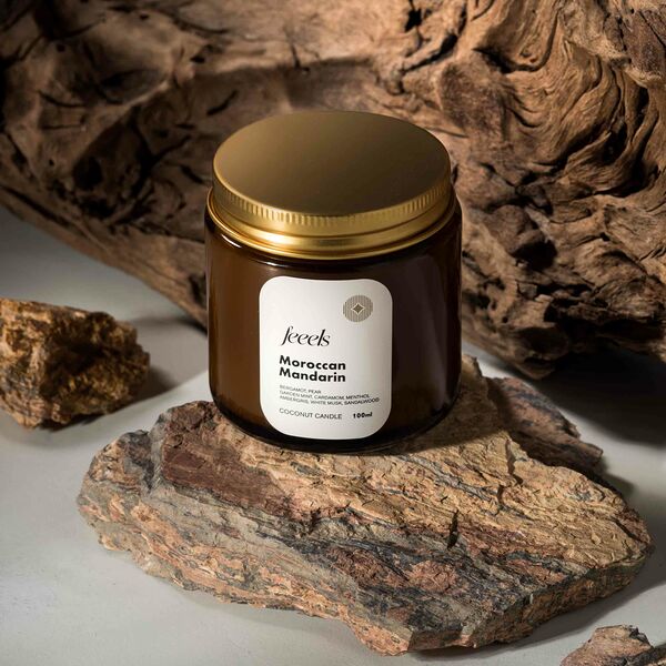 Свеча ароматическая Feeels Марокканский мандарин 100 мл