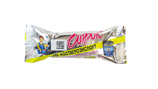 Сырок творожный глазированный Ростагроэкспорт с варёной сгущёнкой 15%, 45г