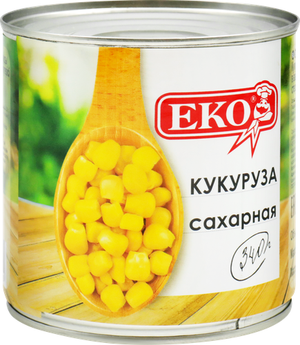 

Кукуруза Еко Сладкая 340 г