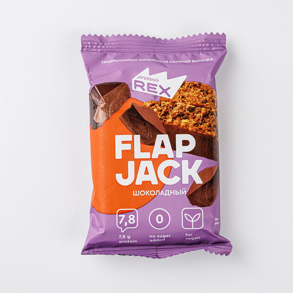 Протеиновое овсяное печенье ProteinRex FlapJack 15% шоколад 60 г
