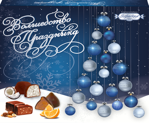 

Набор конфет КФ Пермская Волшебство праздника, 215г