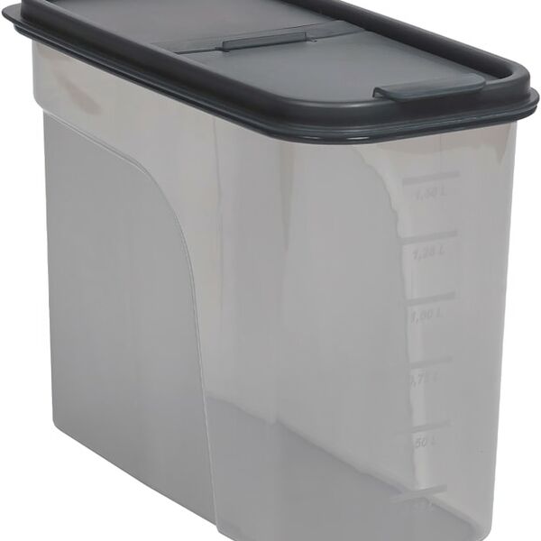 Контейнер Violet для сыпучих продуктов 1.7л графит