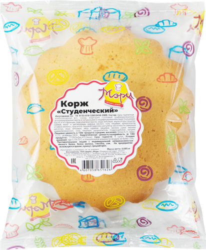 

Корж Мэри Студенческий 80 г