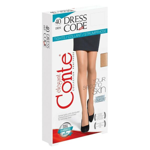 Колготки женские DRESS CODE 40, р.2, beige