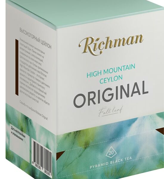 Чай черный Richman High Mountain Ceylon 20*2г