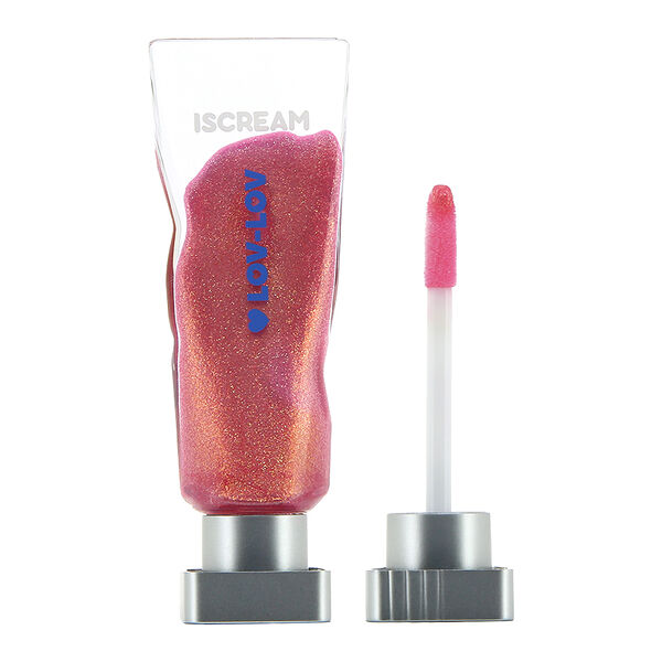 Блеск для губ Iscream Lov-Lov  с глиттером тон 06 4.5 г