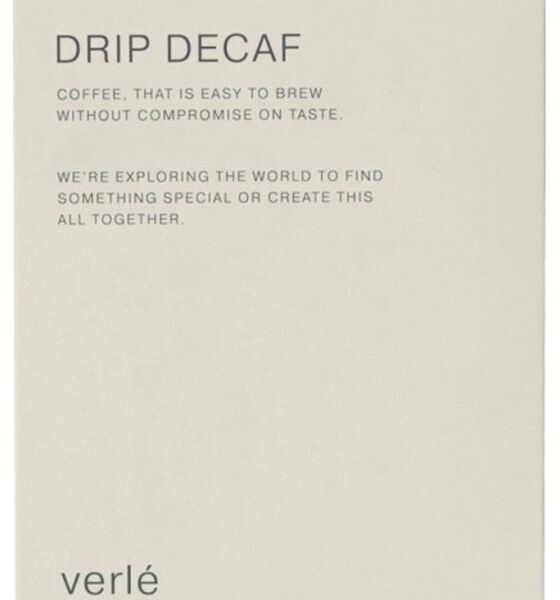 Кофе молотый Verle без кофеина в дрип-пакетах 6шт*11г