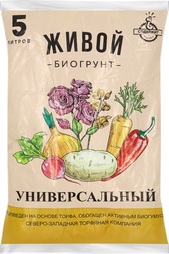 

Биогрунт Живой грунт Универсальный, 5 л