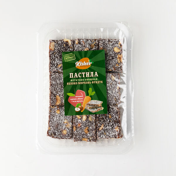 Пастила Яблоко Морковь Фундук с кокосом