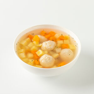 Суп с фрикадельками из индейки 300г