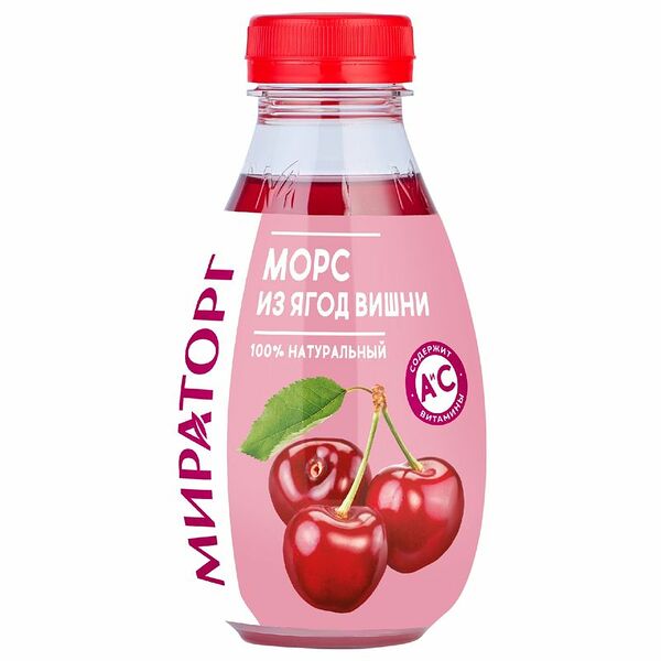 Морс Мираторг вишня 370 мл