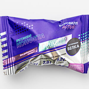 Конфета протеиновая с кокосом