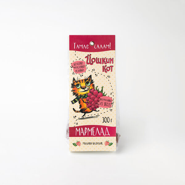 Мармелад Йошкин Кот малина с базиликом