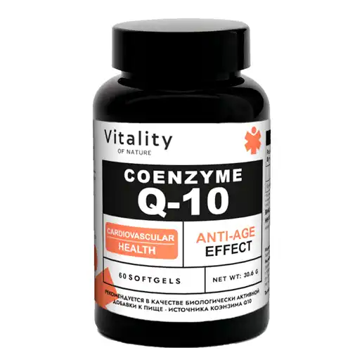 Vitality of Nature Coenzyme Q10 капсулы 60 шт