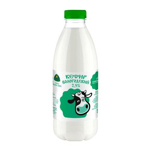 Кефир Северное Молоко Вологодский 2.5% 930мл