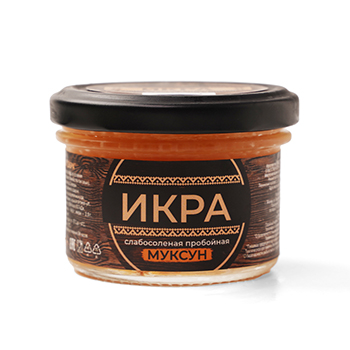 

Икра Деликатесы Севера муксуна 100г, Россия