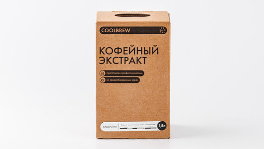 Концентрат Кофейный экстракт на основе жареного кофе 1.5л