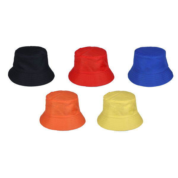 Galante панама с цветным подкладом, р-р 56-58, 100% полиэстер, 5 цветов в ассортименте