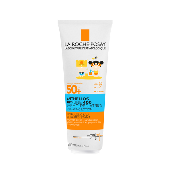 La Roche-Posay Anthelios Uvmune 400 Dermo-pediatrics Солнцезащитное молочко детское для лица и тела SPF 50+ 250 мл