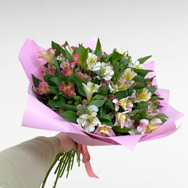 Букет из 15 альстромерий №806