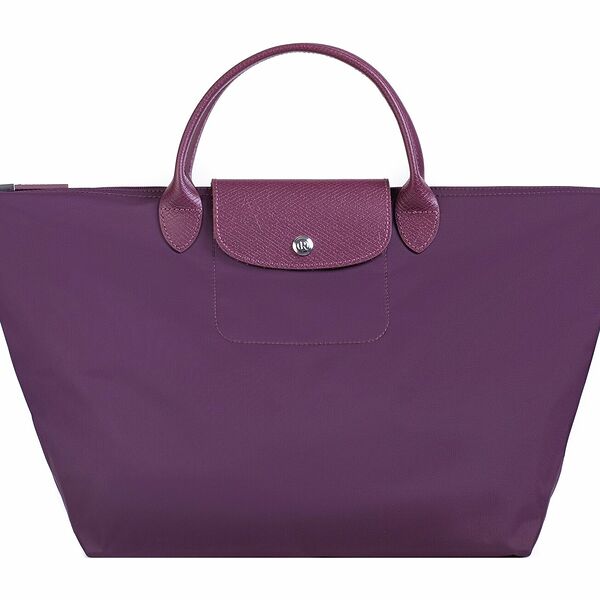 Ronda Сумка - кошелек складная, нейлон, кожа, фиолетовый, размер M