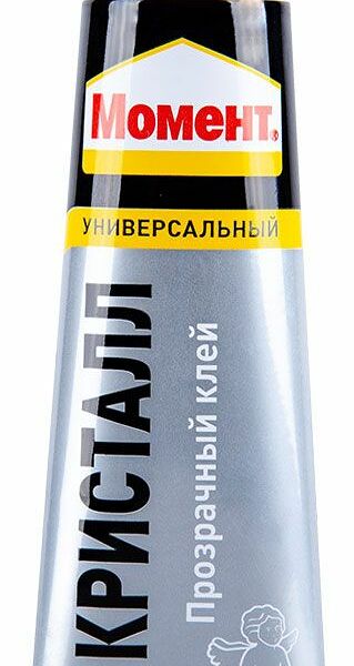 Клей Момент Кристалл блистер, 30мл