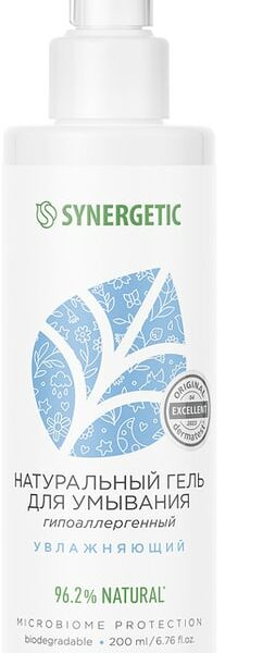 Гель для умывания Synergetic увлажняющий 200мл