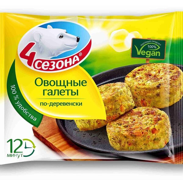 Галеты овощные 4 сезона По-деревенски