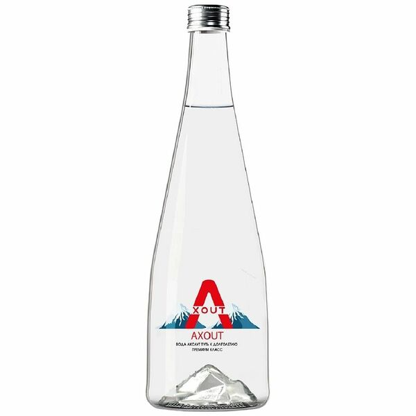 Вода Axout минеральная природная негазированная, 750 мл