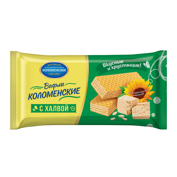 Вафли Коломенское с халвой, 220г