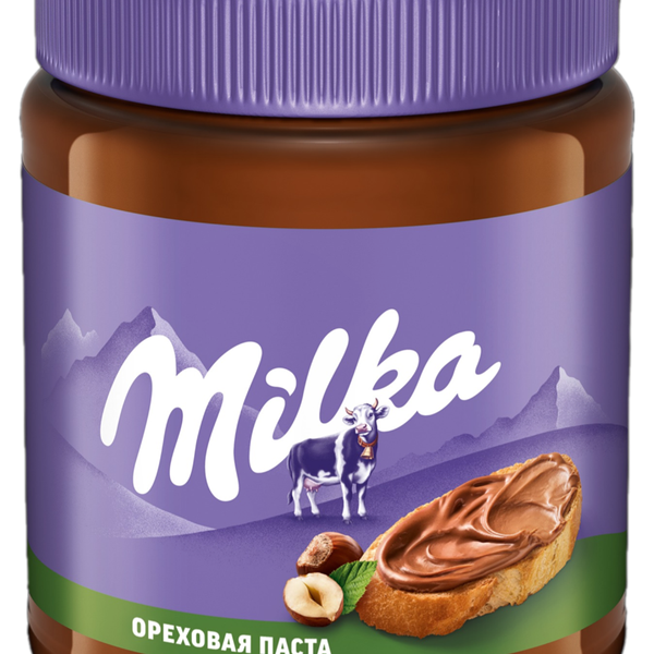 Паста ореховая Milka с добавлением какао, 350 г