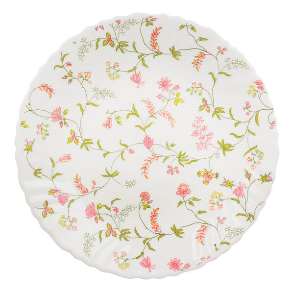 Millimi клавель тарелка десертная опаловое стекло 19 см