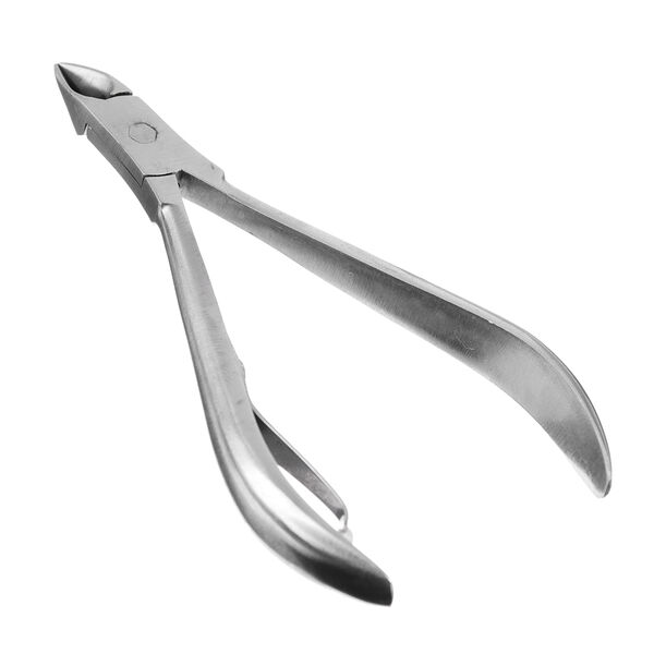Юниlook кусачки маникюрные для кутикулы с одинарной пружиной, длина лезвий 10мм, сталь, 9,5см, #8711