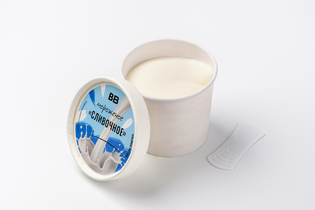 

Мороженое ВкусВилл Сливочное 80 г