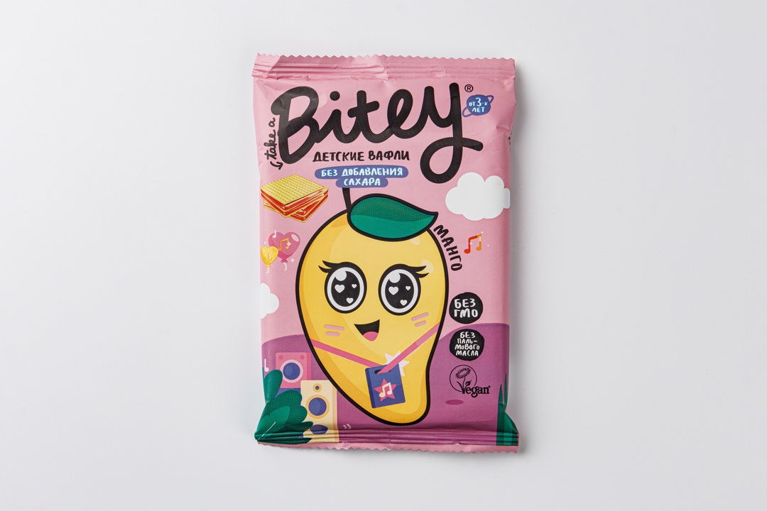 

Вафли Take a Bitey Манго-Морковь, 35 г