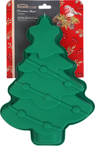 Форма для выпечки HOMECLUB Рождественская, силикон, в ассортименте, Арт. NF-SB1