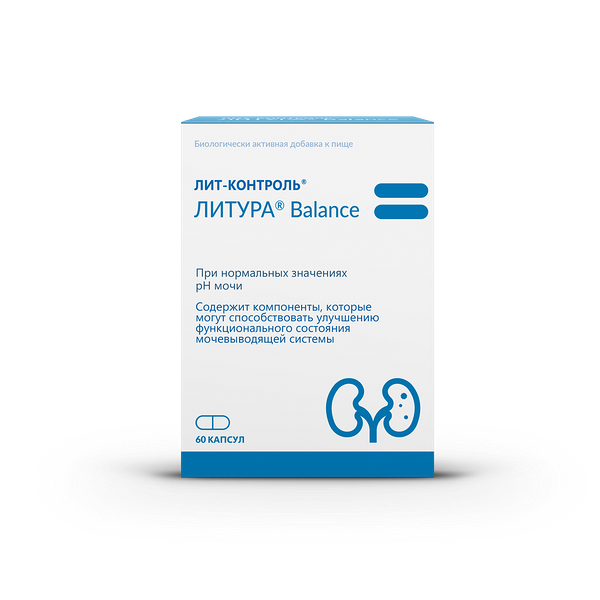 Лит-Контроль Литура Balance капсулы 60 шт