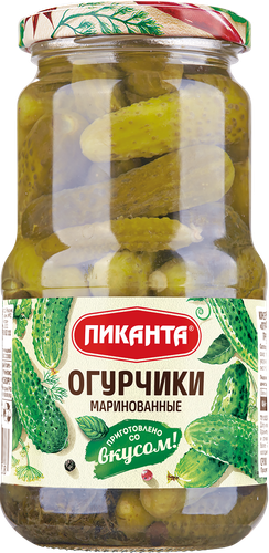 

Огурчики Пиканта маринованные 460 г