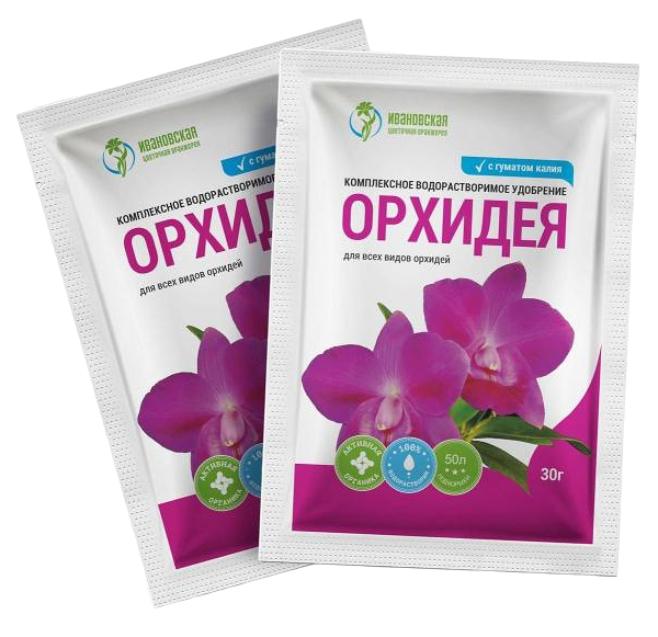Удобрение Ивановская цветочная оранжерея Орхидея 1 шт, 30г