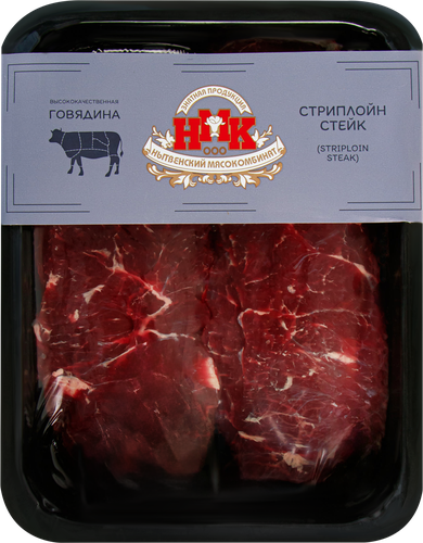 

Стейк из говядины МК Нытвенский Стриплойн категория А 400 г